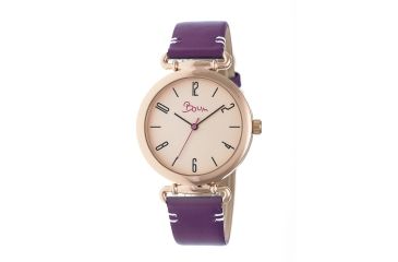Image of Boum Lumiere Watch - Women's, Plum Leather Band, 38mm, BOUBM4307