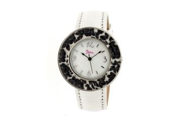 Image of Boum Bouquet Ladies Watch, Black and White Bezel, White BOUBM2806
