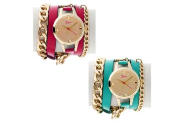 Image of Boum Emballage Multi-Wrap Leather-Band Watch