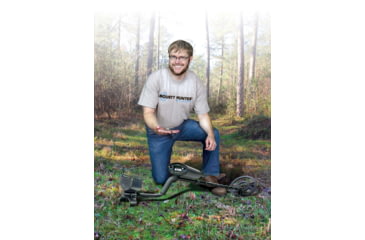 Image of Bounty Hunter Tracker IV Metal Detector w/ 8in Coin Depth Detection - TK4