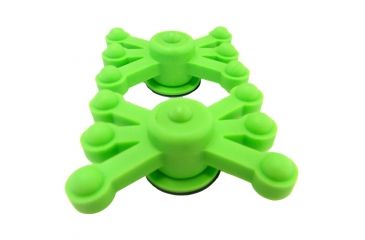 Image of Bow Jax Monster Jax Dampener, Solid Limb Neon Green 2 pk. 1022flogreen