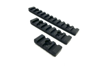 Image of Bowden Tactical AR-15 Direct Mount M-LOK Picatinny Rail, Set of 3, 6061 Aluminum, Hard Coat Black Anodized, J13115-45