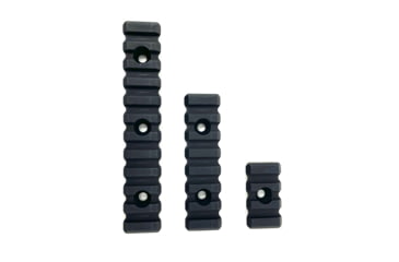 Image of Bowden Tactical AR-15 Direct Mount M-LOK Picatinny Rail, Set of 3, 6061 Aluminum, Hard Coat Black Anodized, J13115-45