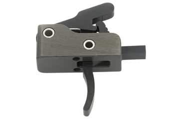 Image of Bowden Tactical Parametric Trigger, Curved, Single-Stage, Drop-In, 4140 Steel, Black Nitride, J13489