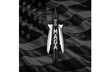 Image of Bowmar Beast MAGA Edition Broadhead 125 gr, 2 in, 3 Pk, 1503725