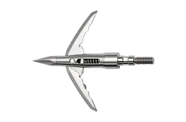 Image of Bowmar Archery Beast Mechanical SS Crossbow Broadheads, 150 Grains, 2in, 3 Pieces, 3PACK-150g-2.0in-CB