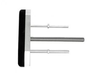 Image of Boyds Hardwood Gunstocks Adjustable 14.5 in  to 15.25 in  butt assembly, Silver/ Black A09064