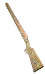 Image of Boyds Hardwood Gunstocks Classic Brazilian Mauser 1908 #1 Barrel Channel Forest Camo Unfinished 138181G04410