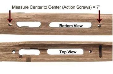 Image of Boyds Hardwood Gunstocks Classic Remington 788 Long Action Factory Barrel Channel Laminate Finished, Nutmeg 3U2049204111