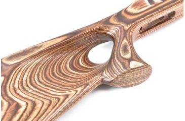 Image of Boyds Hardwood Gunstocks Featherweight Thumbhole Remington 700 ADL Long Action Factory Barrel Channel Nutmeg Laminate Finished, 3U1820906111