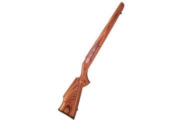 Image of Boyds Hardwood Gunstocks Prairie Hunter Ruger American Centerfire Predator Left Hand Stock RH Action Short Action Detachable Box Mag Factory Barrel Channel Nutmeg Laminate Finished, 3ZB144D20111