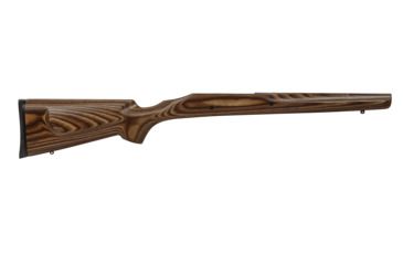 Image of Boyds Hardwood Gunstocks Prairie Hunter Remington 700 MuzzleLoader Short Action Lefthand Stock Righthand Action Factory Barrel Channel Nutmeg Laminate Finished, 3U7364Y20111