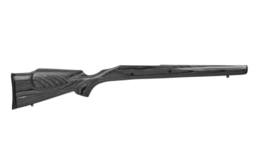 Image of Boyds Hardwood Gunstocks Prairie Hunter Remington 700 MuzzleLoader Short Action Lefthand Stock Righthand Action Factory Barrel Channel Pepper Laminate Finished, 3U7364Y20112