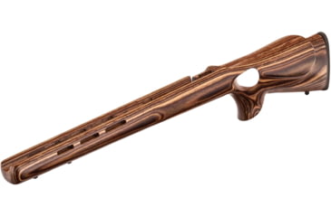 Image of Boyds Hardwood Gunstocks Rimfire Varmint Thumbhole Savage 93E MKII Bull Barrel Channel Stock Nutmeg Laminate Finished, 437261Y1C111
