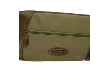 Image of Boyt Harness Leather &amp; Canvas Shotgun Case