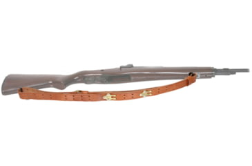 Image of Boyt Harness Boyt M1 Garand Leather Sling, 1.25in, Med Brown, 1.25in, M1907125