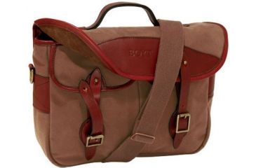 Image of Boyt Harness Estancia Series Leather/Canvas Shoulder Bag/Briefcase PL1200