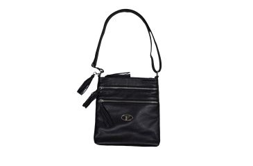 Image of Boyt Harness Vel30 Velia Concealed Carry Crossbody Bag, Black, 11.5 x 10.5 x 1.5in, 24102