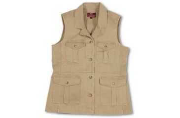 Image of WS500 WOMEN SAFARI VEST KH S S, Available Boyt Harness WS500 Womens Safari Vest Sizes Boyt Harness WS500 Womens Safari Vest - Large Khaki
