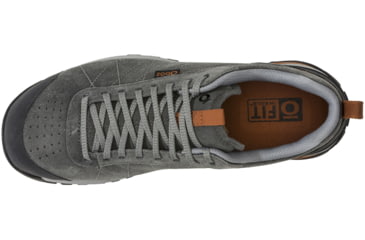 Image of Bozeman Low Leather Casual Shoes - Mens, Wide, Charcoal, 9, 74201-Charcoal-Wide-9