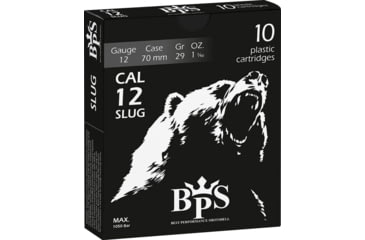 Image of BPS 12 Gauge 29 Grain 1 1/40 oz 2.75in Centerfire Shotgun Slug Ammunition, 10 Rounds, 5013
