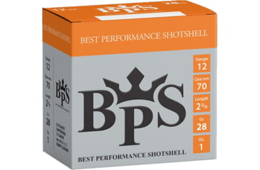 Image of BPS Shotshell 12 Gauge 28 Grain 1 oz 2.75in Bird Shot Centerfire Shotgun Ammo, 25 Rounds, 5011