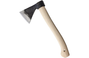 Image of BR Rinaldi 400g Lavagna Axe, 15in Overall, 6.5in Natural Finish Spring Steel Axe Head w/ 4in Cutting Edge, Wood Handle, 400g Axe Head, 305N00S38