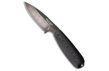 Image of Bradford Bradford Knives Guardian 3.5 Sabre Knife Black Micarta 3.75" Nimbus N690, Black, Bohler N690, adult, BHQ-173705