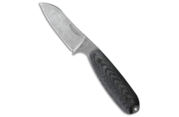 Image of Bradford Bradford Knives Guardian 3.5 Sheepsfoot Knife Black Micarta 3.75" SW N690, Black, Bohler N690, adult, BHQ-136289