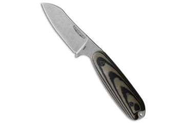 Image of Bradford Bradford Knives Guardian 3.5 Sheepsfoot Knife Camo Micarta 3.75" SW N690, Black/OD Green, Bohler N690, adult, BHQ-140977