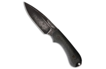 Image of Bradford Bradford Knives Guardian 3 Drop Point Knife Black Micarta 3.5" Nimbus AEB-L, Black, AEB-L, adult, BHQ-177773
