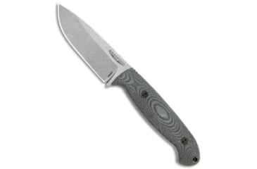 Image of Bradford Bradford Knives Guardian 4.5 Fixed Blade 3D Black Micarta 4" Sabre SW , Black, Bohler N690, adult, BHQ-91364