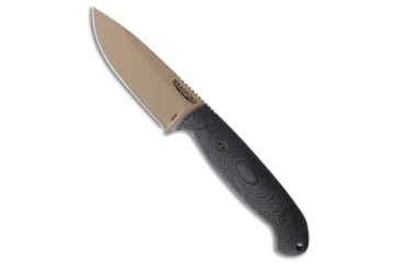 Image of Bradford Bradford Knives Guardian 4.5 Fixed Blade Black Micarta 4" Coyote Brown, Black, Bohler N690, adult, BHQ-199439