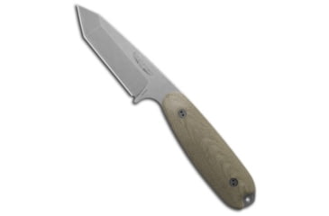 Image of Bradford Bradford Knives Guardian3.5 Fixed Blade 3D OD Green Micarta Stonewash, OD Green, Elmax, adult, BHQ-217383