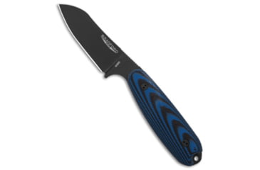 Image of Bradford Bradford Knives Guardian3.5 Knife 3D Black/Blue G-10 Sheepsfoot/M390/Black, Black/Blue, Bohler M390, adult, BHQ-145487