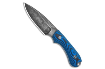 Image of Bradford Bradford Knives Guardian3 Fixed Blade 3D Blk/Blue G-10 False Edge/3V/Nimbus, Black/Blue, CPM 3V, adult, BHQ-113737