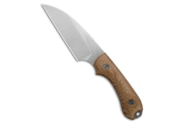 Image of Bradford Bradford Knives Guardian3 Wharnie Knife 3D Natural Micarta 3.5" SW, Brown, CPM MagnaCut, adult, BHQ-229616