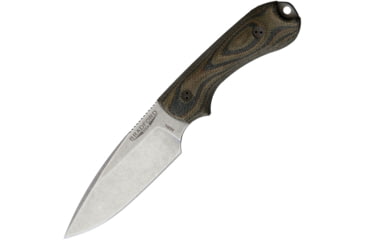 Image of Bradford Knives AEB-L Guardian 3 3D Camo Knife, 3.5 stonewash finish AEB-L stainless blade, Camo canvas micarta handle, 3FE-109-AEBL