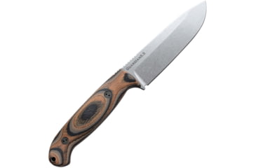 Image of Bradford Knives Guardian 5.5 3D G-Wood Knife, 5 stonewash finish Bohler N690 stainless blade, G-Wood handle, 5.5S-115-N690