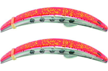 Image of Brads Super Bait Casting/Trolling Lure, Rolling Swivel And Scent Pad, Hotter Tamale, 4in, #2 Treble, 2/Pack, TPSB-19