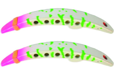 Image of Brads Super Bait Casting/Trolling Lure, Rolling Swivel And Scent Pad, Sa-Weet, 4in, #2 Treble, 2/Pack, TPSB-42