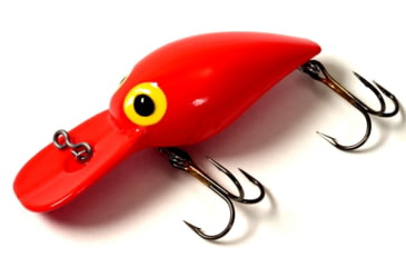 Image of Brads Wiggler Crankbait, Floating/Sinking, Fluorescent Red, 3in, 3/8oz, BW-05