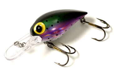 Image of Brads Wiggler Crankbait, Floating/Sinking, Lazer Rianbow, 3in, 3/8oz, BW-28