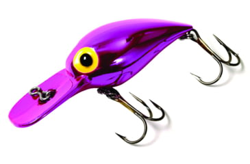 Image of Brads Wiggler Crankbait, Floating/Sinking, Metallic Pink, 3in, 3/8oz, BW-15