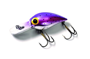 Image of Brads Wiggler Crankbait, Floating/Sinking, Purple Speck, 3in, 3/8oz, BW-10
