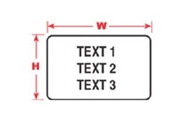 Image of Brady Labels for LABXPERT Laboratory Labeling System, Brady 60949