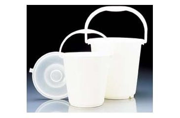 Image of BrandTech High-Density Polyethylene (HDPE) Buckets, BrandTech V96593 Lids