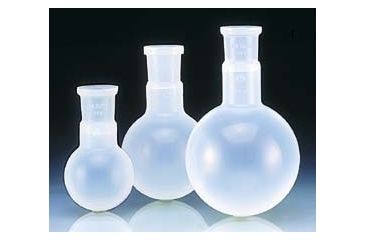 Image of BrandTech Round-Bottom Evaporating Flasks, PFA, BrandTech V107797
