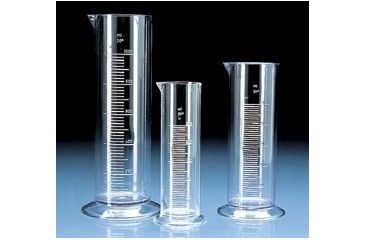 Image of BrandTech Short-Form Graduated Cylinders, SAN, BrandTech V64591