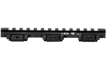 Image of Bravo Company MFG A/T Optic Riser 525-13 Riflescope Base, 13 Slots Black, Anodized, ORAT52513